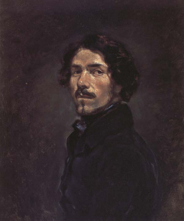 Eugene Delacroix Self-Portrait